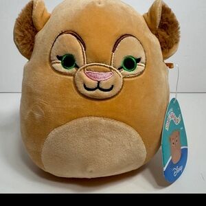 NWT. Squishmallows plush of Nala from Disney's The Lion King. 6.5” plush toy.